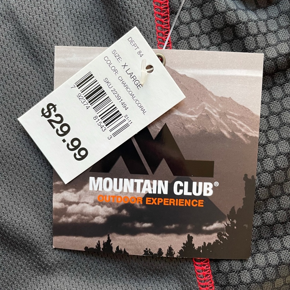 Mens Gray Workout Tee Size XL NWT - Picture 5 of 8